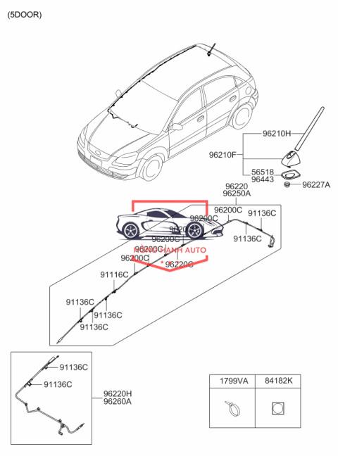 CẦN ĂNG TEN DAEWOO MATIZ 2 | 96495804 - Ảnh 4