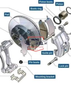 BỐ THẮNG SAU TOYOTA INNOVA 2006-2015 | 04495YZZZ2 - Ảnh 4
