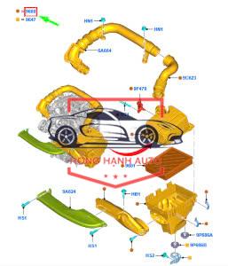 HỘP LỌC GIÓ HYUNDAI STARGAZER 2025 | 28110I6100 - Ảnh 4