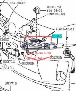 NẮP CHỤP VÒI RỬA ĐÈN PHA FORD FOCUS 2019 | F1EZ13L018M - Ảnh 4