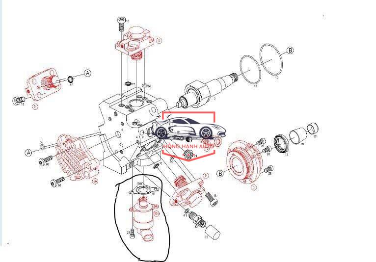 KHỚP NỐI BƠM CAO ÁP XE KIA CARENS - 3311027400 - Ảnh 5