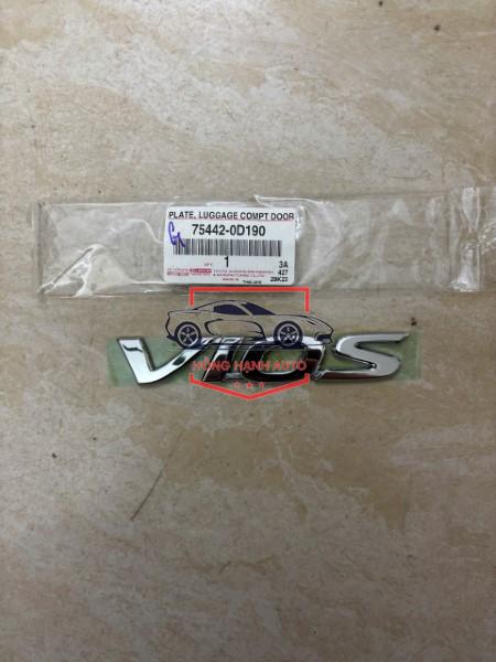 CHỮ VIOS CỐP HẬU XE TOYOTA VIOS 2014 - 754420D190