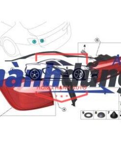 ĐÈN HẬU PHẢI MITSUBISHI ATTRAGE 2022 | 8330B260 - Ảnh 4