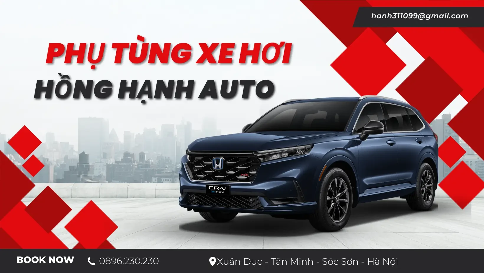 HỒNG HẠNH AUTO PHỤ TÙNG Ô TÔ TOÀN QUỐC BANNER