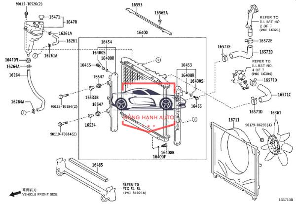 BÌNH NƯỚC PHỤ TOYOTA HILUX 2023 | 164700L081 - Ảnh 3
