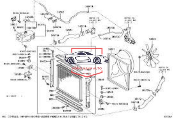 BÌNH NƯỚC PHỤ TOYOTA HILUX 2023 | 164700L081 - Ảnh 4