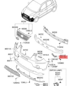TAI CÀI CẢN TRƯỚC HYUNDAI SOLATI 2017 | 8651359000 - Ảnh 4