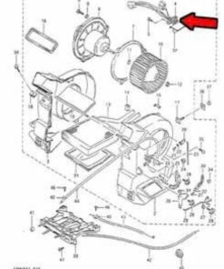QUẠT GIÀN LẠNH SUZUKI VITARA 2003 | 7425054J10 - Ảnh 4
