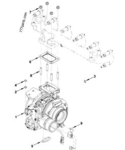 RUỘT TURBO TĂNG ÁP FORD TRANSIT 2.4L | 7526100035 - Ảnh 5