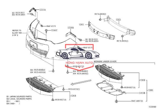 XỐP GIẢM CHẤN CẢN TRƯỚC KIA K3 2023 | 86520M6800 - Ảnh 4