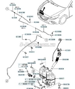 CẢM BIẾN MỨC NƯỚC RỬA KÍNH XE TOYOTA CAMRY 2006-2020 | 8539733230 - Ảnh 4