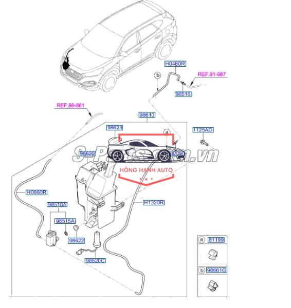 CẢM BIẾN MỨC NƯỚC RỬA KÍNH XE TOYOTA CAMRY 2006-2020 | 8539733230 - Ảnh 5