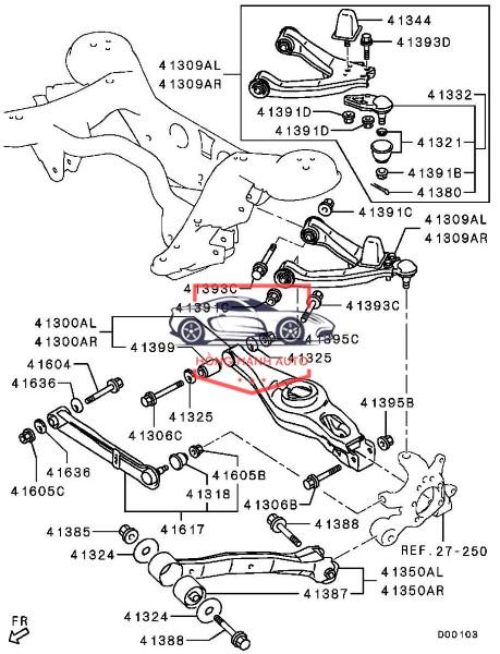 CÀNG I SAU HYUNDAI AVANTE 2008 | 552102H000 - Ảnh 4