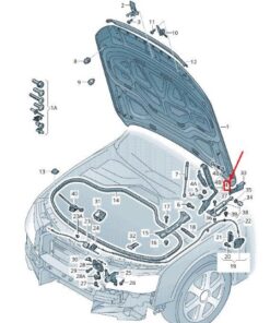 BẢN LỀ NẮP CAPO HYUNDAI ELANTRA 2016-2020 | 79120F2000 - Ảnh 4
