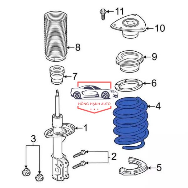 BẠC ĐẠN BÁT BÈO TRƯỚC PEUGEOT 3008 2019 | 9810246380 - Ảnh 4