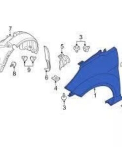 CHẮN BÙN LÒNG DÈ SAU FORD EVEREST 2012 | UA6G50350 - Ảnh 6